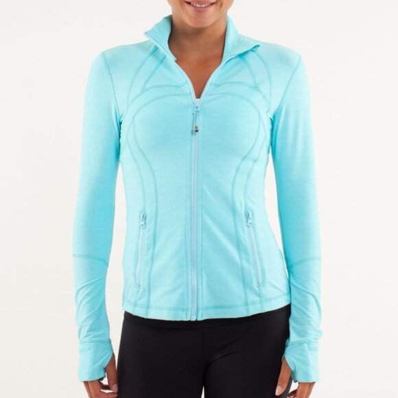 lululemon athletica Jackets & Blazers - Lululemon Define Jacket Heathered Angel Blue